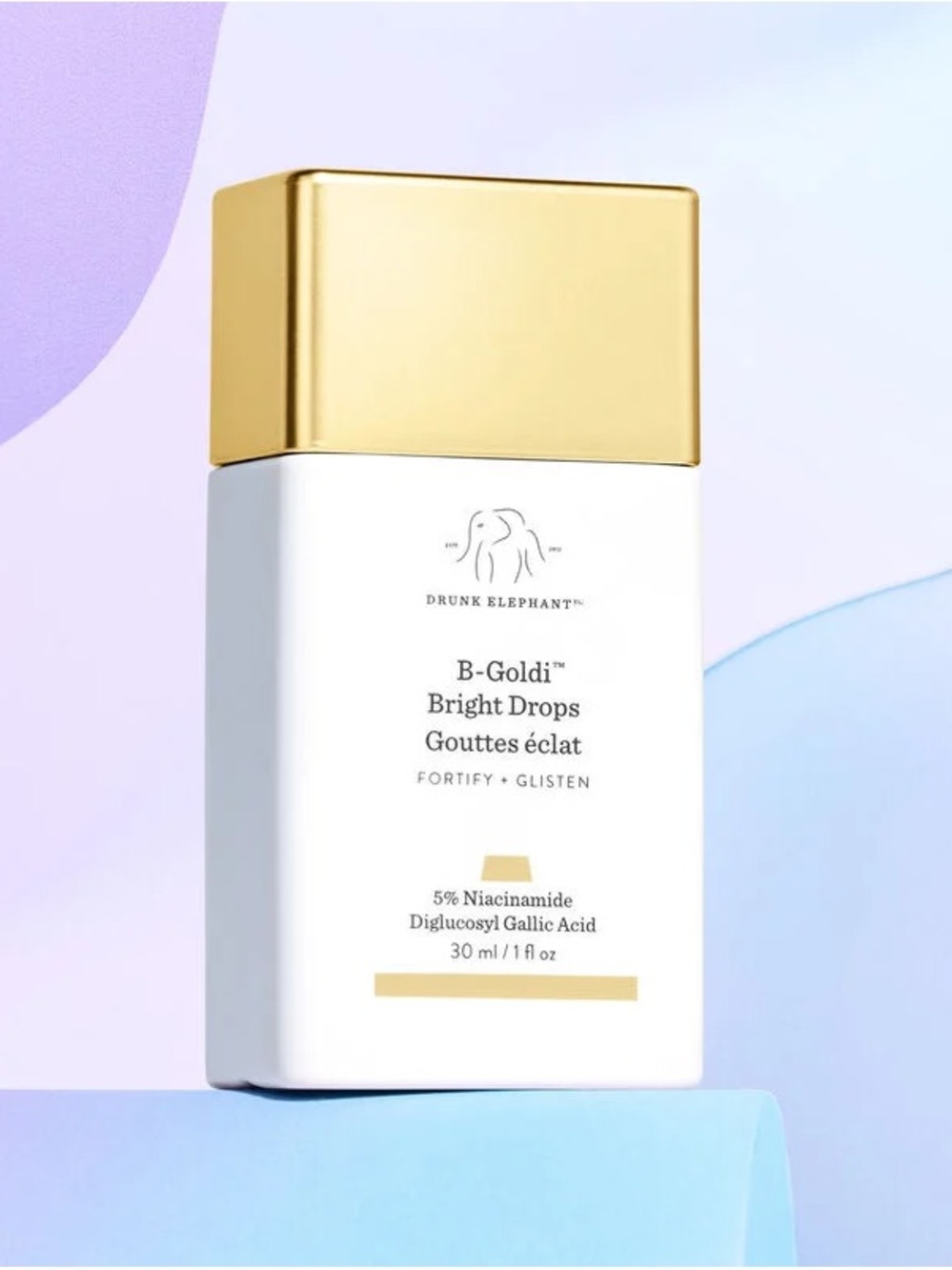 Drunk Elephant B-Goldi Bright Drops Serum — 30ML, Brand New!